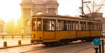 tram storico milano risotto